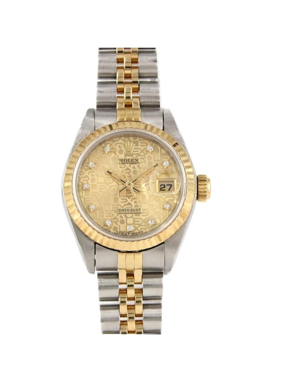 Rolex Datejust Automatic Watch Gold